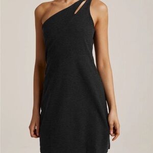 Beyond Yoga Space Dye One-Shoulder Mini Dress